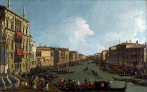 Картина Регата на Великому каналі, Антоніо Каналетто