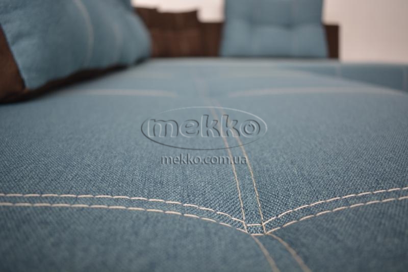 Кутовий диван з поворотним механізмом (Mercury) Меркурій ф-ка Мекко (Ортопедичний) - 3000*2150мм  Городок-9